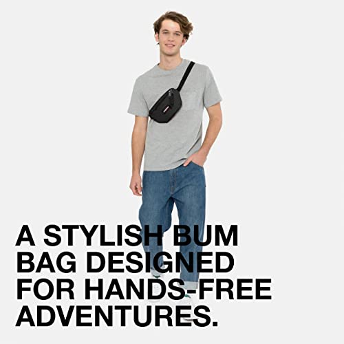 Eastpak Black Designer Fanny Pack for Travel or Work