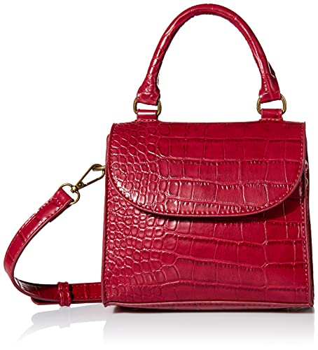 Diana Top-Handle Crossbody Bag in Oxblood Color
