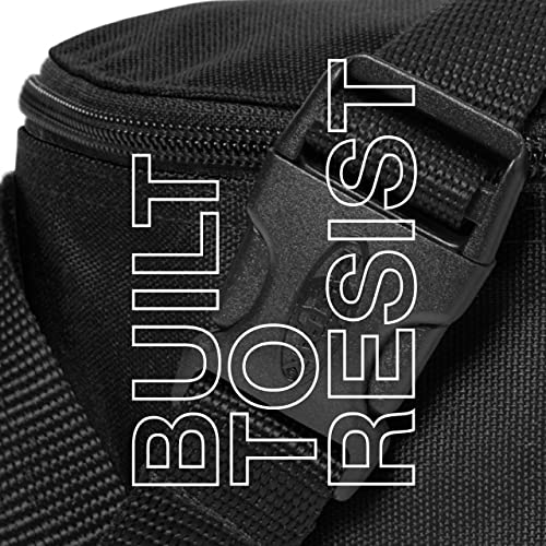 Eastpak Black Designer Fanny Pack for Travel or Work