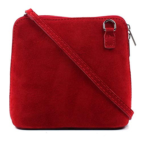 Craze London Damen Designer Umhängetasche in Rot