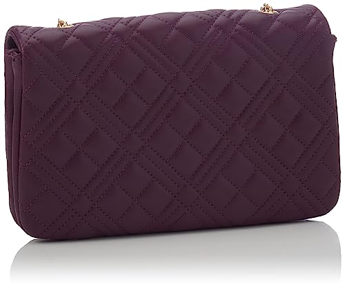 Love Moschino Purple Shoulder Bag, 14x22x5