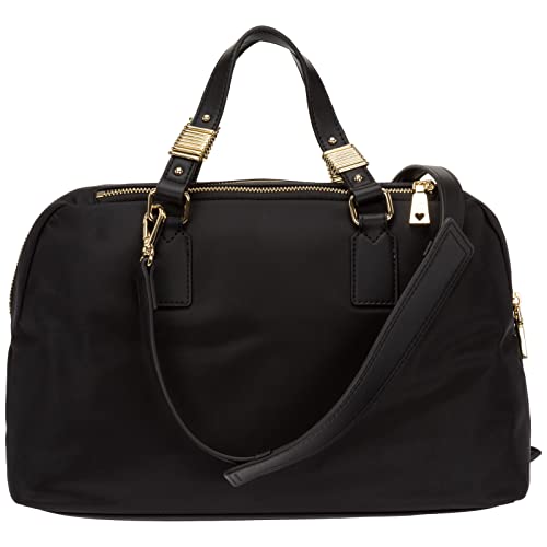 Love Moschino women Lm plaque black handbags
