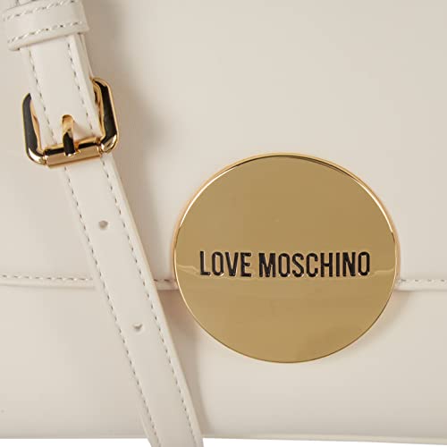Love Moschino White Designer Handbag - One Size