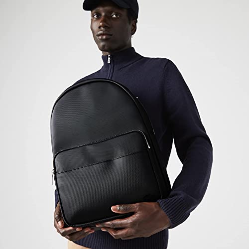 Classic Black Lacoste Men's Designer Backpack