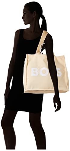 BOSS Women's Deva Tote L-fc Bag, White