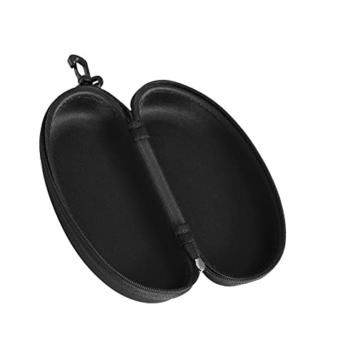 Black Zip Case and Cleaning Cloth for Sunglasses