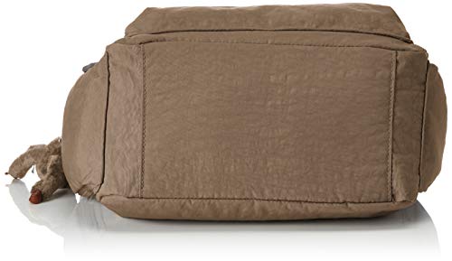 Kipling Beige Gabbie Designer Shoulder Bag, 35.5 cm