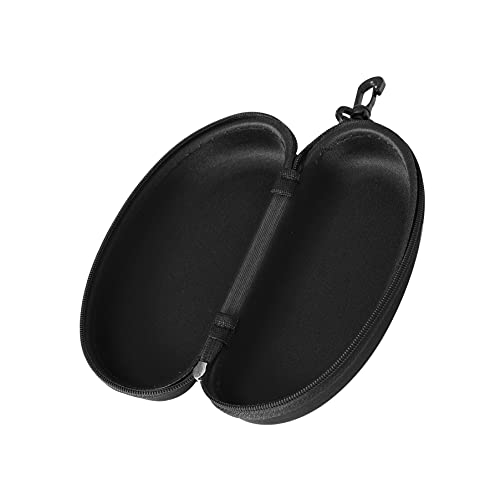 Black Zip Case and Cleaning Cloth for Sunglasses
