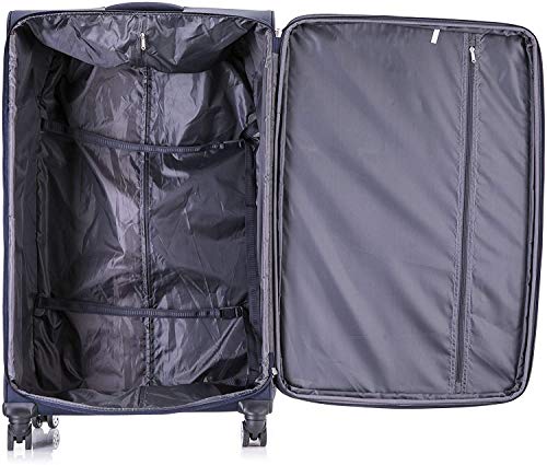 Designer Purple 32" Expandable Spinner Suitcase