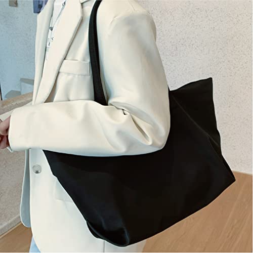 MAYMOONER Black Designer Tote for Women: Casual Style