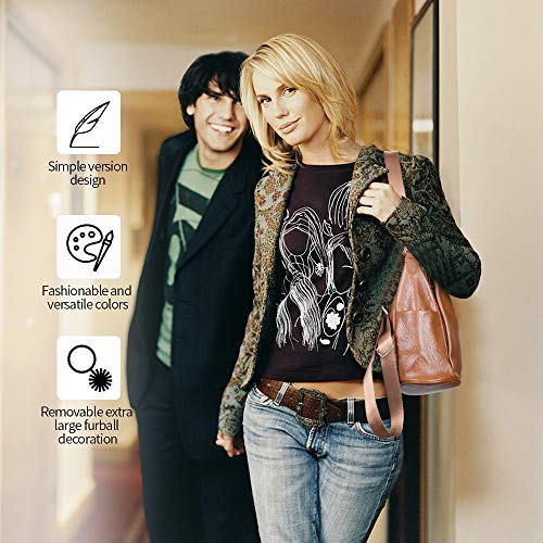 ROOSALANCE Women's Designer Handbag, Waterproof PU Leather