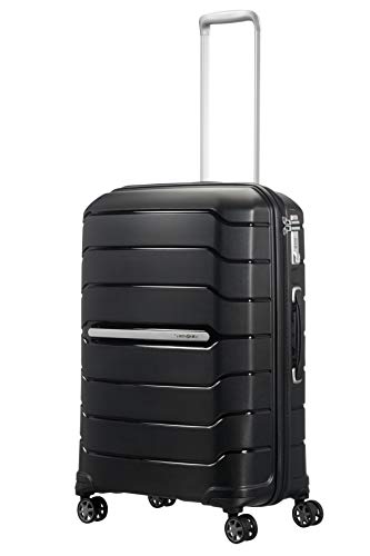 Black Samsonite Flux Spinner M Suitcase, 68cm, 85L