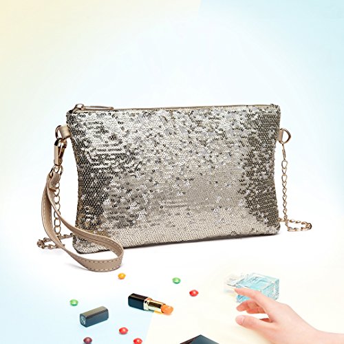 Shining Sequin Mini Crossbody Designer Handbag for Women