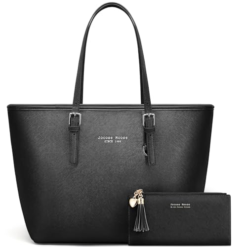 Jocose Moose Womens Laptop Tote: Large Designer Bag
