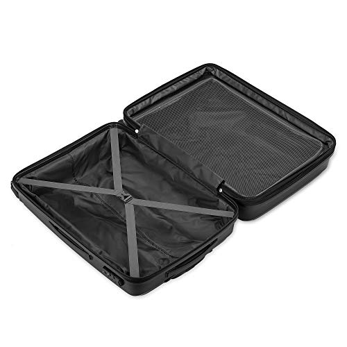 Chic Black Designer Carry-On Handbag