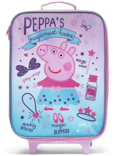 Pink Peppa Pig Kids Designer Trolley Bag