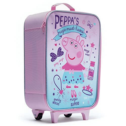 Pink Peppa Pig Kids Designer Trolley Bag