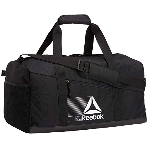 Black Reebok Duffle Bag with 44L Capacity