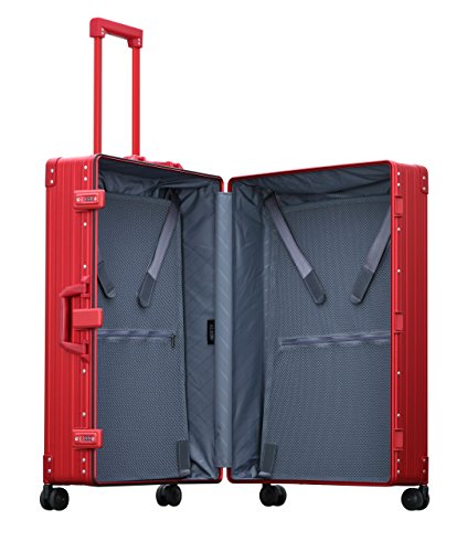 Aleon 30" Ruby Aluminum Macro Traveler Handbag