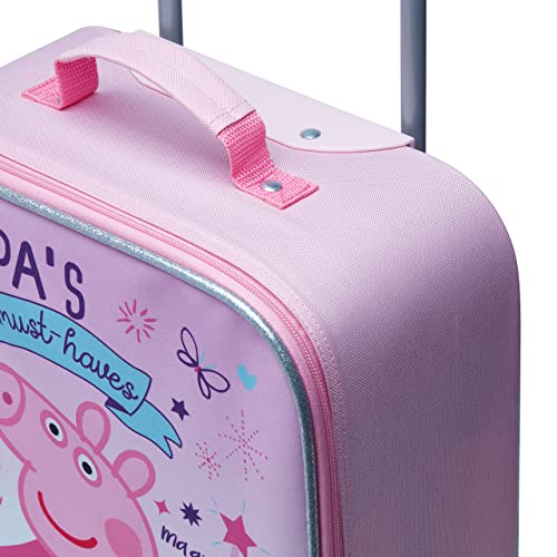 Pink Peppa Pig Kids Designer Trolley Bag