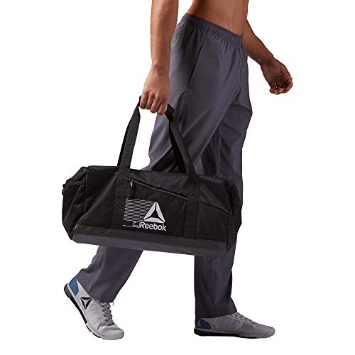 Black Reebok Duffle Bag with 44L Capacity