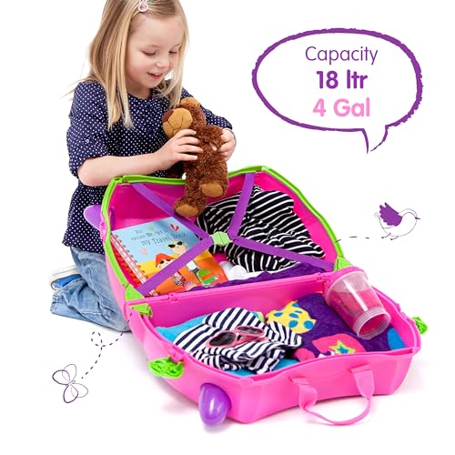 Trunki Trixie Pink Kids Ride-On Hand Luggage Bag