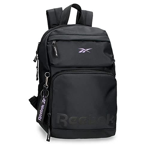 Black Reebok Linden Shoulder Bag with Two Compartments