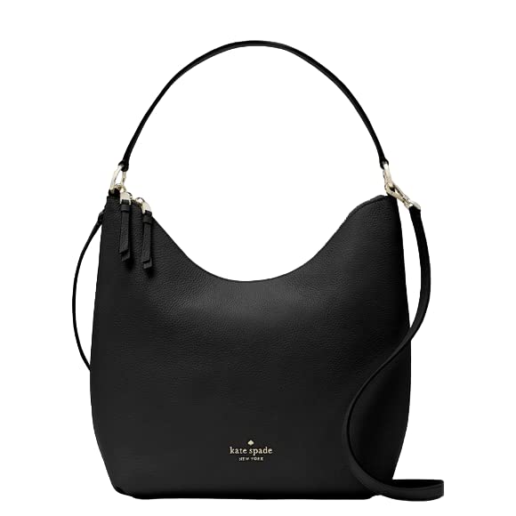 Kate Spade Black Pebbled Leather Shoulder Bag