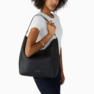 Kate Spade Black Pebbled Leather Shoulder Bag