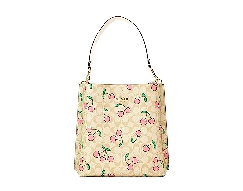 COACH Mollie Bucket Bag in Heart Cherry Print