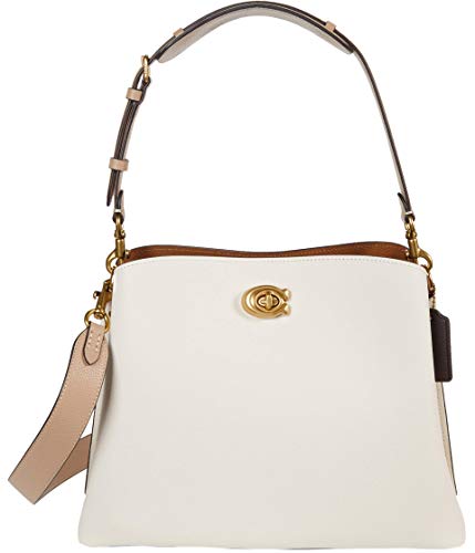 COACH Color-Block Willow Shoulder Bag, B4/Chalk Multi
