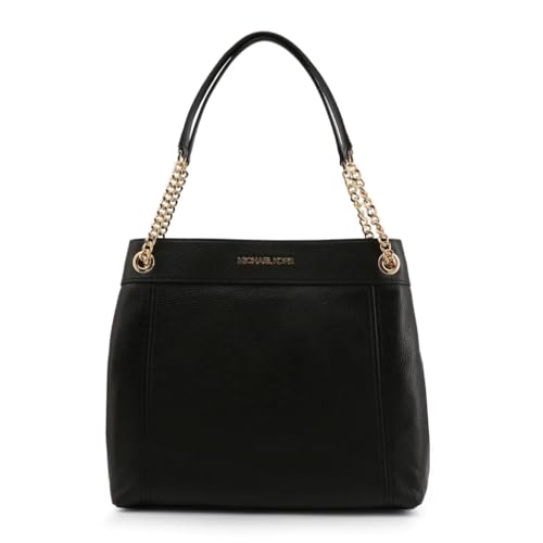 Michael Kors Jet Set Black Chain Shoulder Tote
