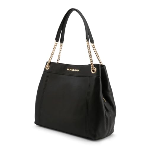 Michael Kors Jet Set Black Chain Shoulder Tote