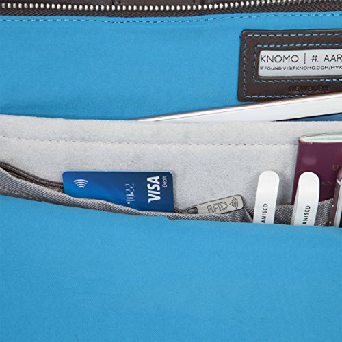 Knomo 155-256-BRN Newbury Aktentasche brown 15 inch