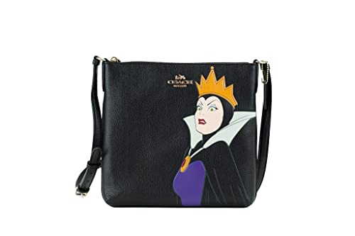 COACH Women's Rowan File Bag Signature Canvas, Black
