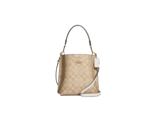 Coach Mollie Bucket Bag 22, Signature Canvas Light