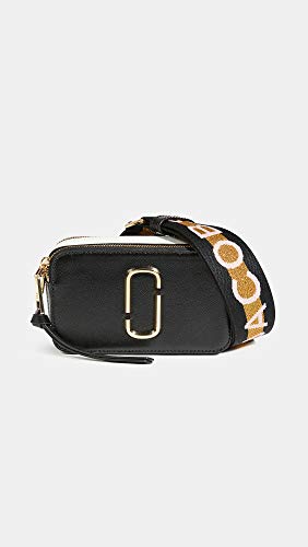 Marc Jacobs Women's Black Multi Snapshot Handbag, One Size