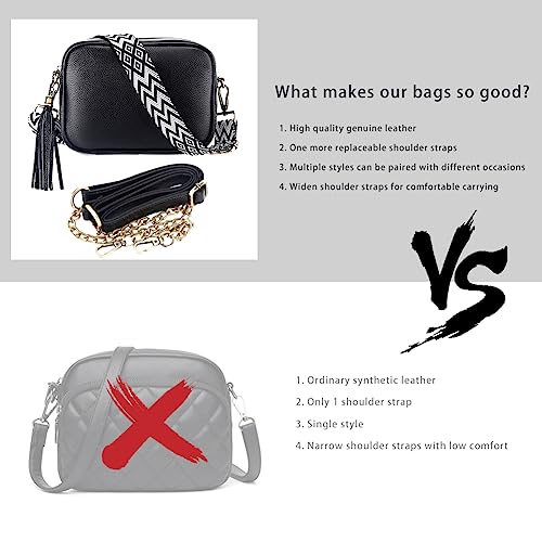 Leathario Women's Leather Crossbody Bag: Stylish and Versatile