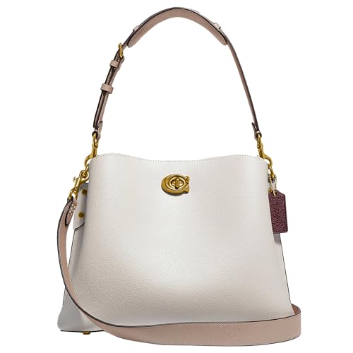 COACH Color-Block Willow Shoulder Bag, B4/Chalk Multi