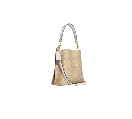 Coach Mollie Bucket Bag 22, Signature Canvas Light