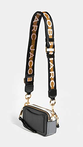 Marc Jacobs Women's Black Multi Snapshot Handbag, One Size