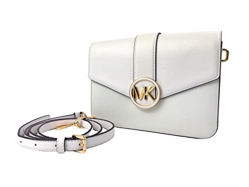 Michael Kors Carmen Convertible Shoulder Crossbody - Optic White