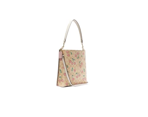 COACH Mollie Bucket Bag in Heart Cherry Print