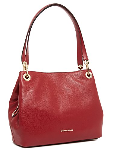 MICHAEL Michael Kors Raven Large Shoulder Bag - Cherry