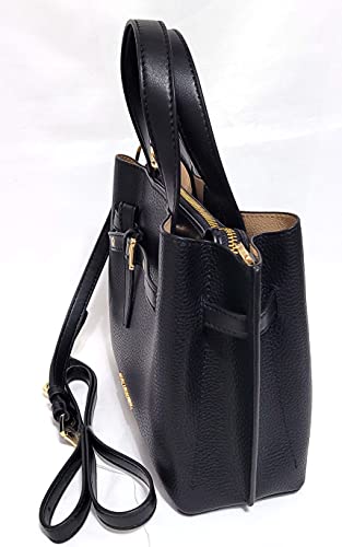 Michael Kors Black Large Emilia Satchel Crossbody