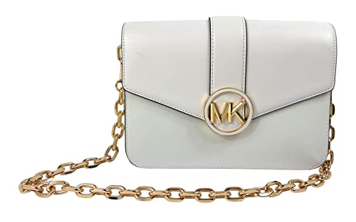 Michael Kors Carmen Convertible Shoulder Crossbody - Optic White