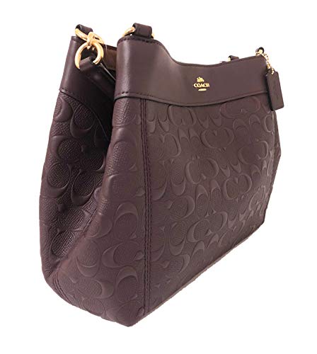 Coach Small Lexy Pebbled Leather Shoulder Handbag