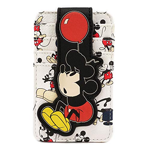 Loungefly Disney Mickey Mouse Balloon Print Card Holder