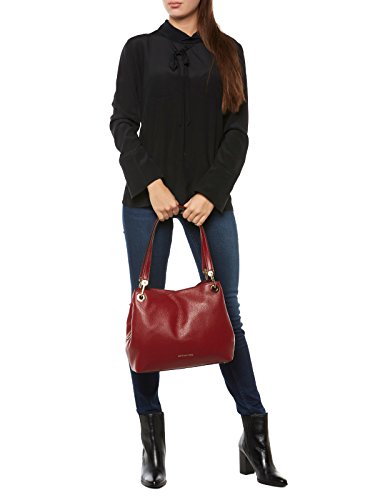 MICHAEL Michael Kors Raven Large Shoulder Bag - Cherry