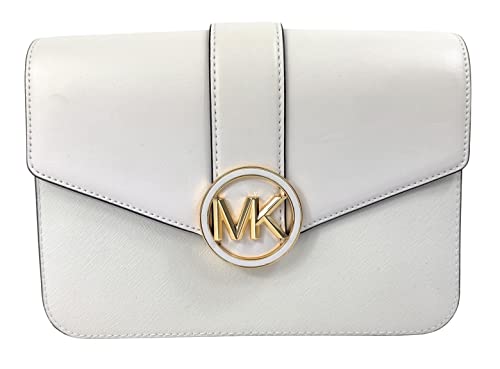 Michael Kors Carmen Convertible Shoulder Crossbody - Optic White